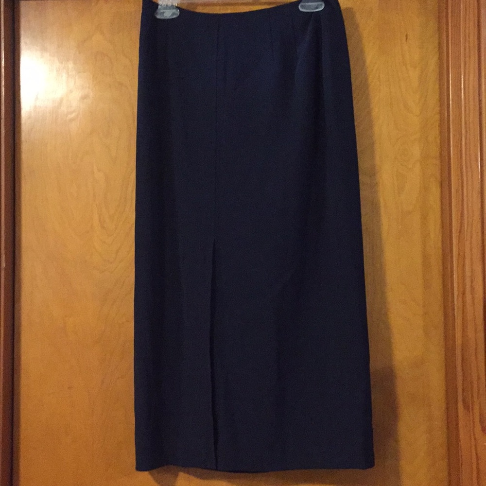 Talbots Classic Navy Skirt 8P